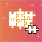 לוגו יצירת משחק פאזל במחולל המשחקים puzzle