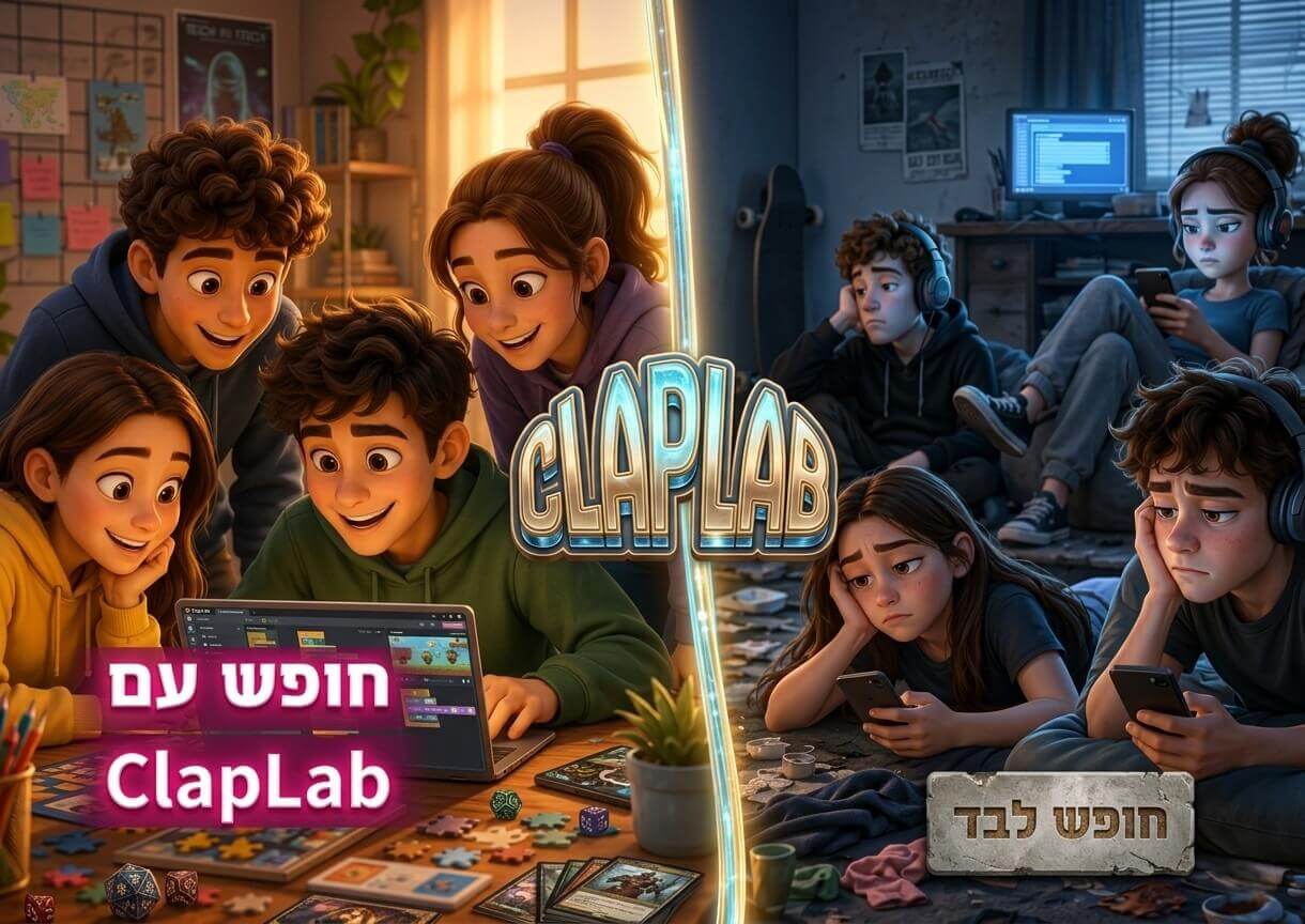 קייטנת המשחקים של ClapLab